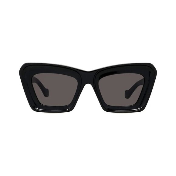 NEW LOEWE SUNGLASSES WOMEN CAT EYE EYEWEAR LW40145I 01A - Picture 3 of 4